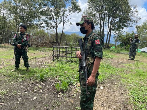 Inside The Myanmar Mountain Camp Where Rebels Train To Fight For Freedom From The Junta