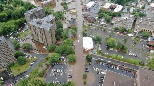Police Urge Residents To Avoid Downtown Meriden Due To Severe Flooding