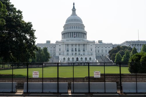 Us Capitol Police Says Fencing Around Capitol Building Set To Be Removed As Early As Friday