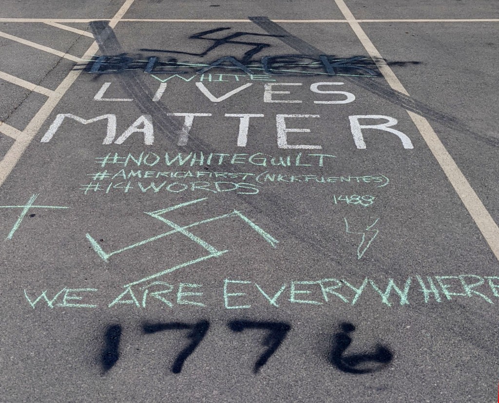 Graffiti At Logan High That Used Nazi Symbols, Codes, Slogans Sparks Online Uproar