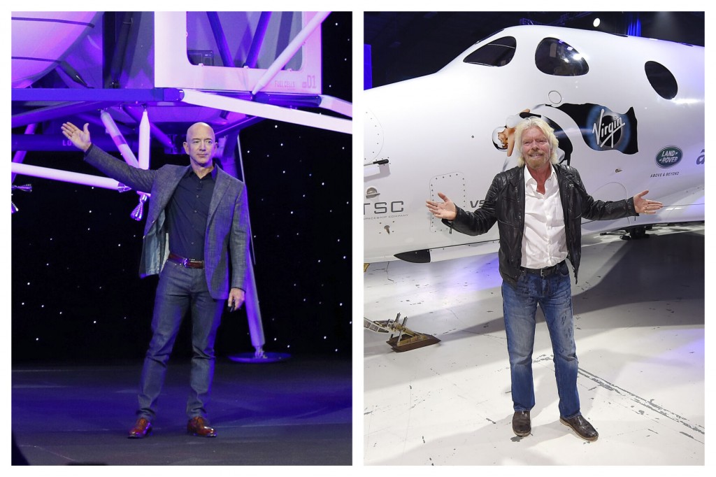 Billionaire Blastoff: Branson, Bezos Ready To Ride Own Rockets Into Space