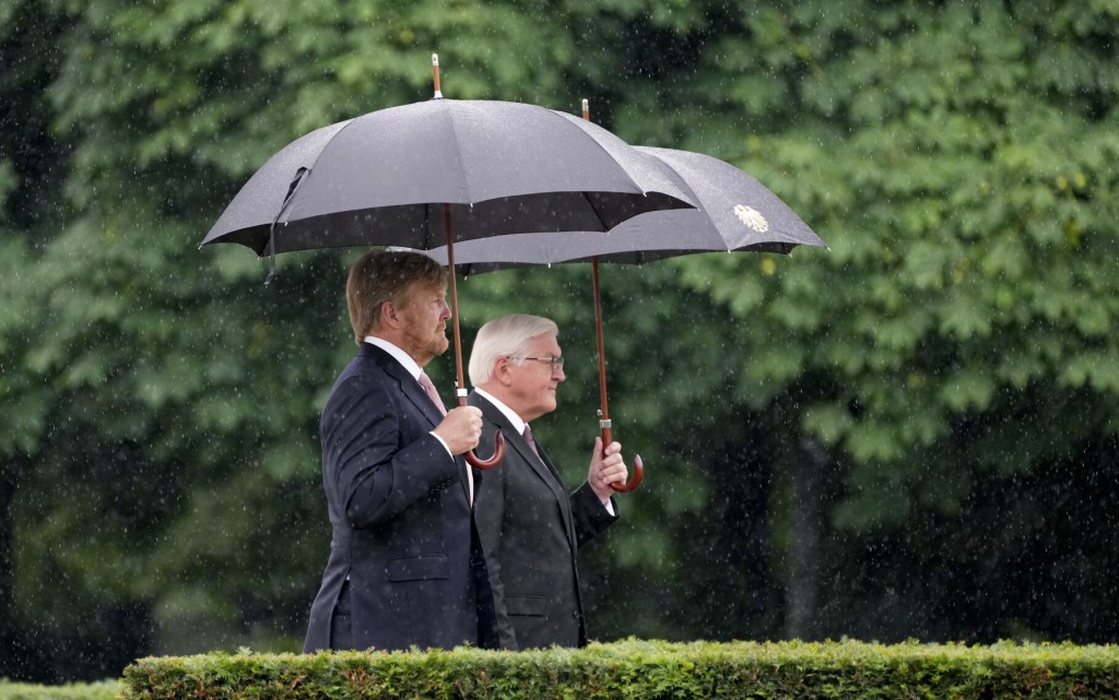 Dutch Royals Arrive In Germany For 3 Day State Visit
