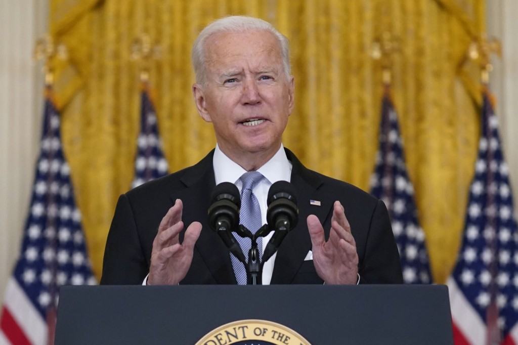 Biden Says He Stands ‘squarely Behind’ Afghanistan Decision