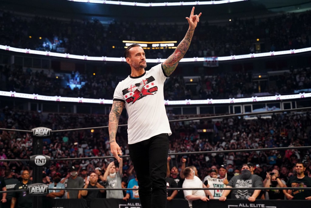Cm Punk’s Aew Debut Proves Big Ratings Success For Tnt