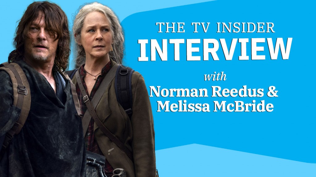‘twd’s Norman Reedus & Melissa Mcbride On Carol & Daryl’s ‘slippery’ Relationship (video)