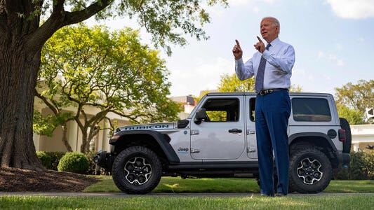 Biden Ditches Trump Mileage Cuts, Targets Evs As Half U.s. Car Sales By 2030