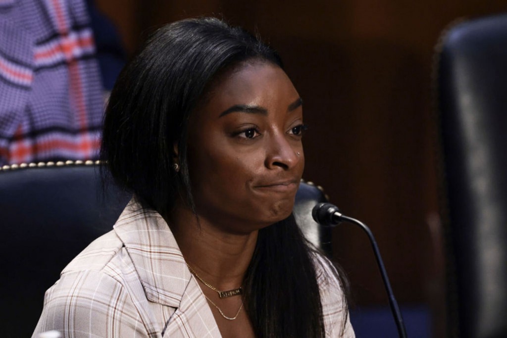 Helene Elliott: Simone Biles To Fans: ‘we Can Come Out On Top Of This And We’re Going To Be Ok’