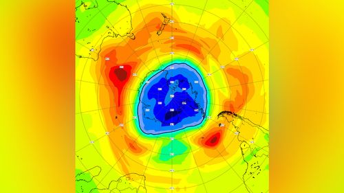 The Ozone Hole Over The South Pole Is Now Bigger Than Antarctica