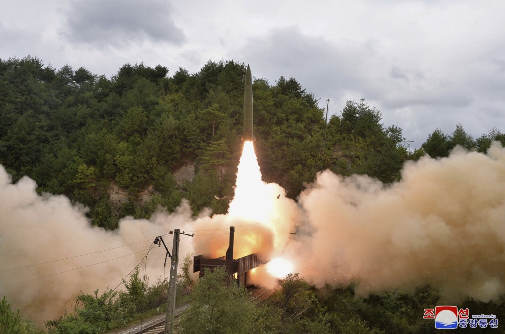 North Korea Says It Tested Rail Launched Ballistic Missiles