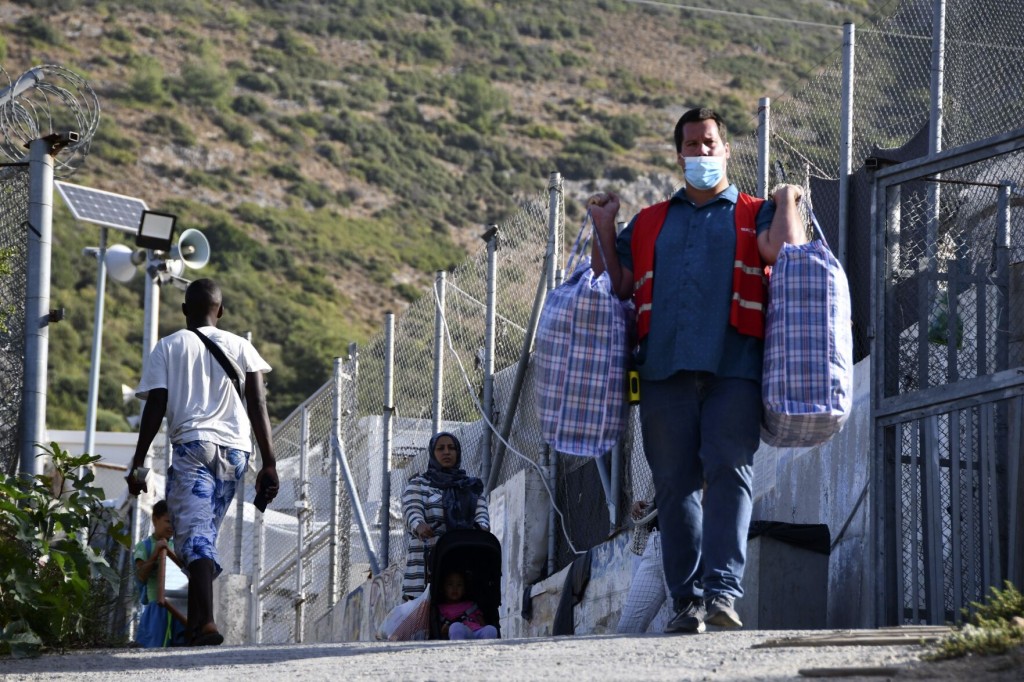 Greek Authorities Begin Moving Migrants Into New Camp