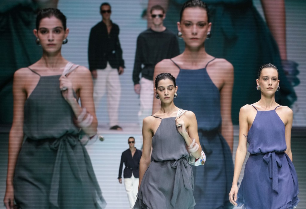 Emporio Armani Celebrates 40 Years During Milan Fashion Week