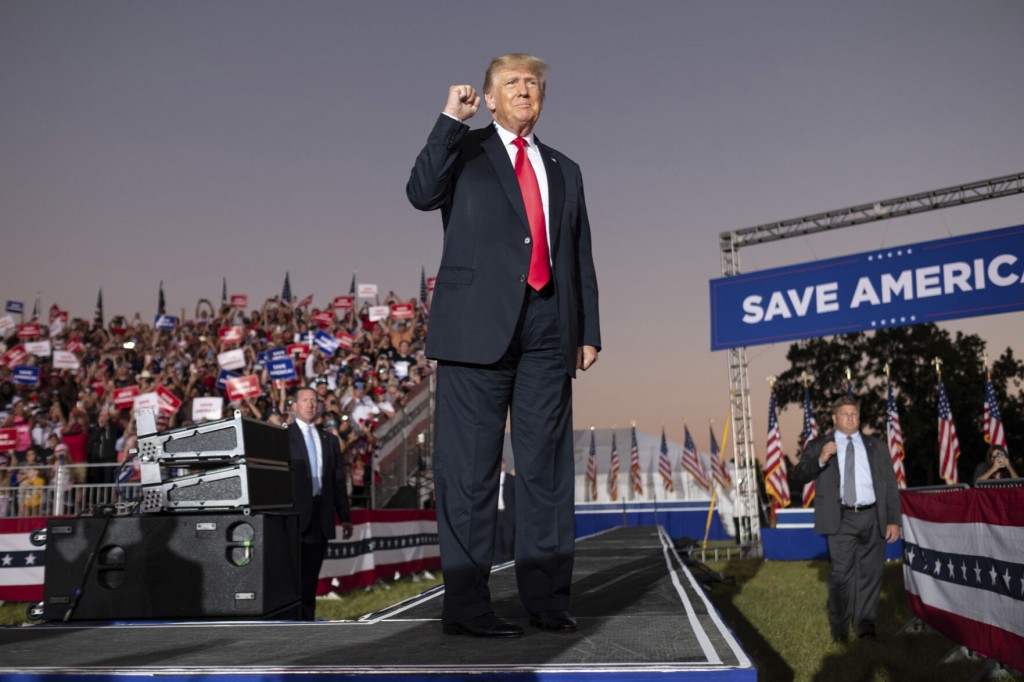 Georgia Rally Marks Debut Of Gop Primary ‘trump Ticket’