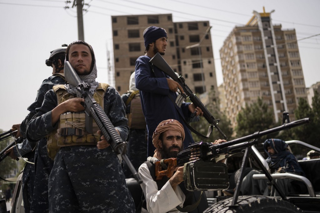 Taliban Flag Rises Over Seat Of Power On Fateful Anniversary