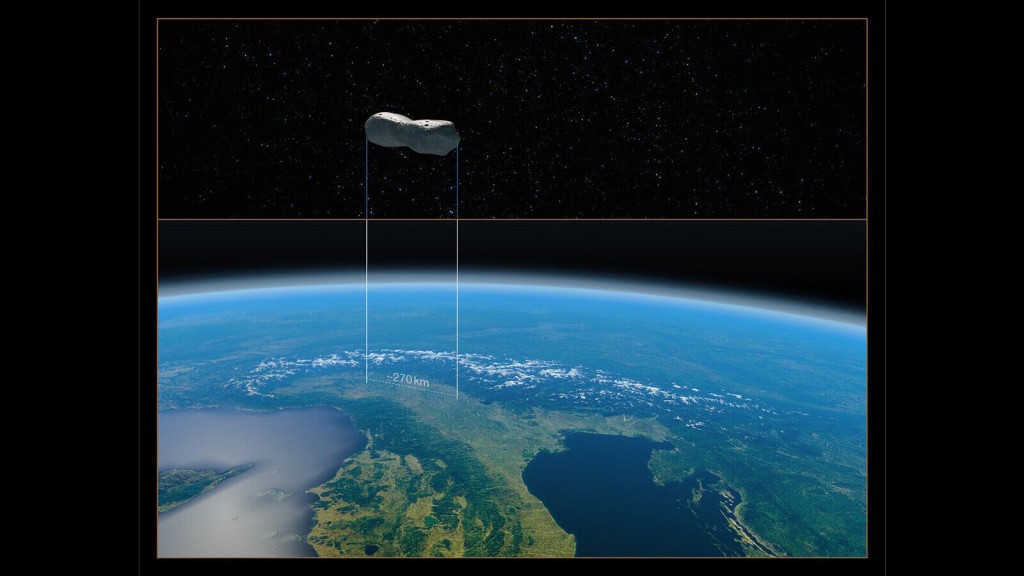 ‘dog Bone’ Asteroid Spied By Astronomers In New Photos