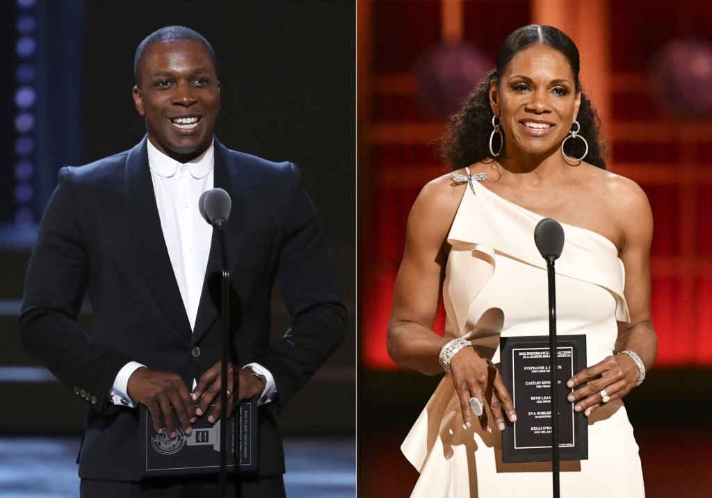 Tony Awards Land Hosts Leslie Odom Jr. And Audra Mcdonald