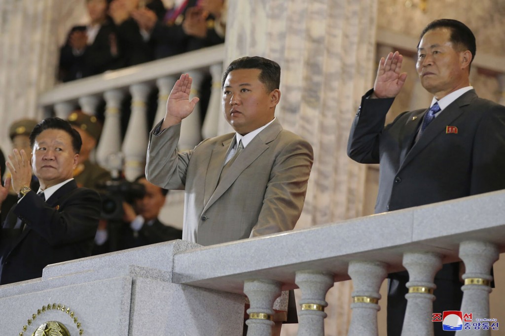 Thinner Kim Steals Spotlight At North Korean Parade