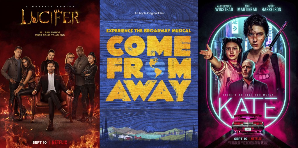 New This Week: ‘kate,’ ‘come From Away’ And Mtv’s Vmas