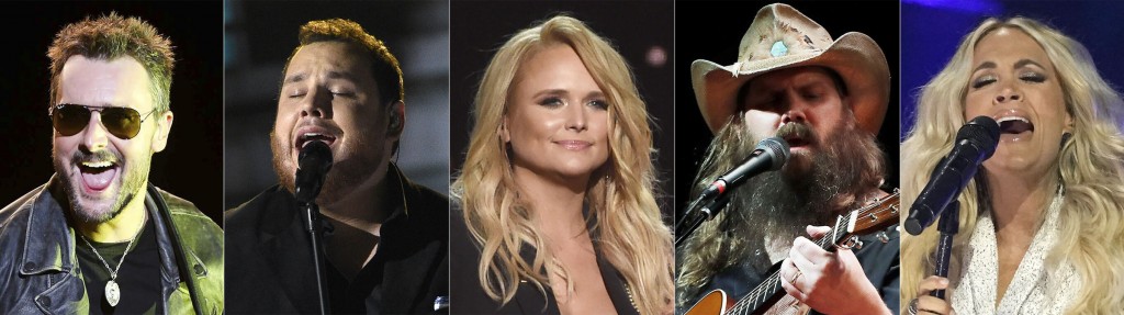 Chris Stapleton, Eric Church Share Top Cma Nominations
