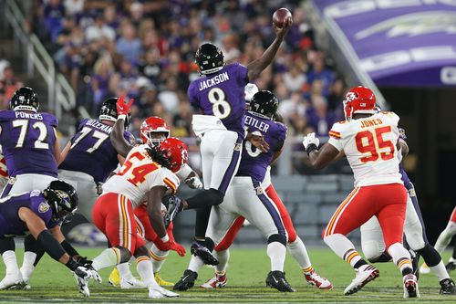 Lamar Jackson Shows Nerves Of Steel With Gutsy, Fourth Down Call To Beat Patrick Mahomes, Kansas City Chiefs