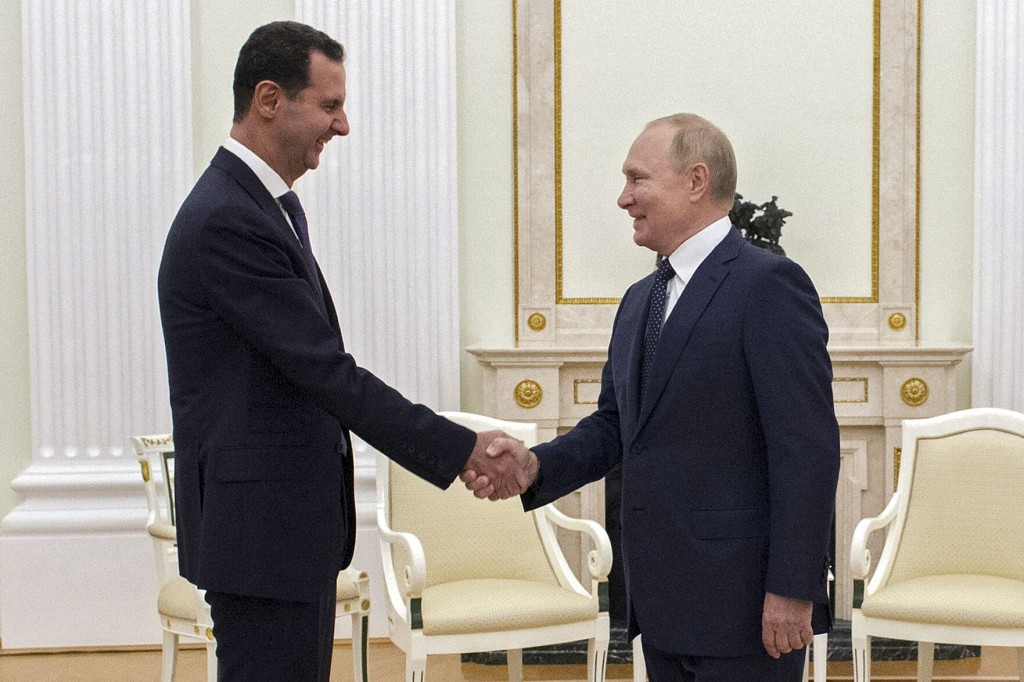 Putin And Syria’s Assad Hold Talks In Moscow On Rebel Area