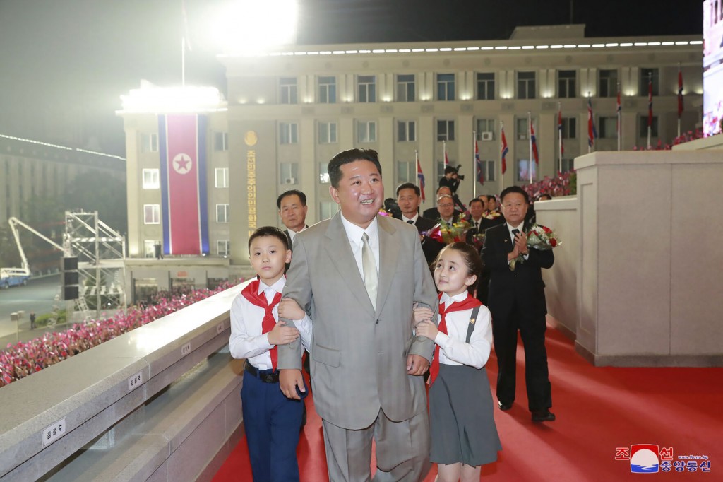 Thinner Kim Steals Spotlight At North Korean Parade