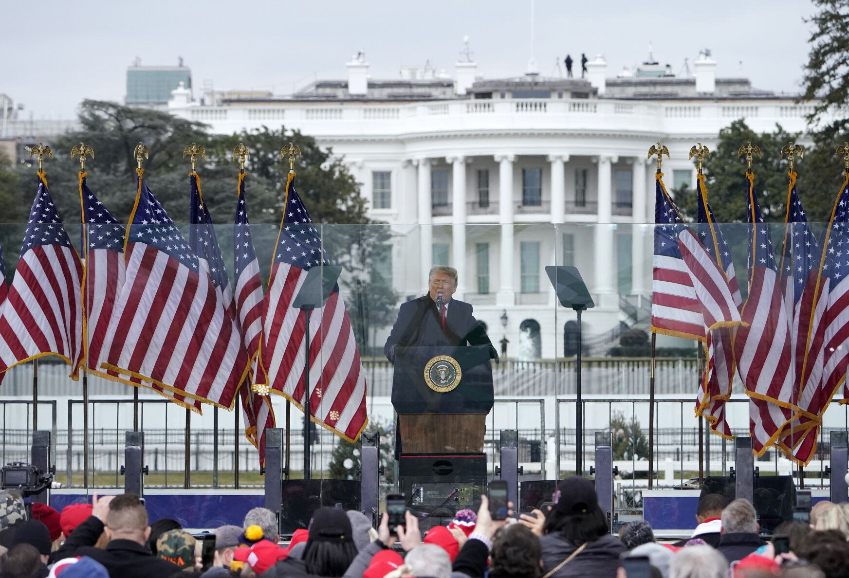 <p>A House committee investigating the Jan. 6 Capitol insurrection has subpoenaed 11 officials who were involved in planning rallies in support of former President Donald Trump ahead of the violent attack, including one the day of the siege at which the president told his supporters to “fight like hell.”</p>