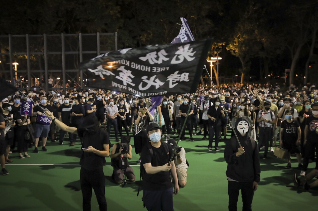 Hong Kong Activists Plead Guilty Over Unauthorized Vigil