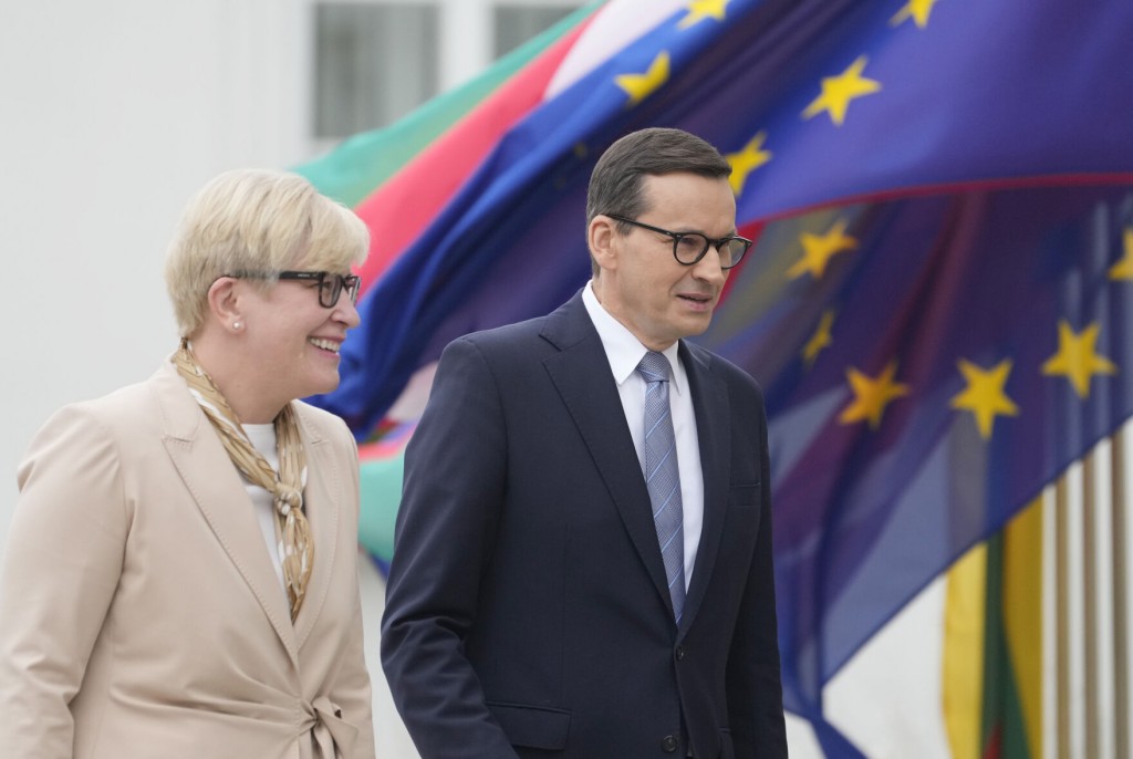 Poland’s, Lithuania’s Pms Discuss Higher Security, Migration