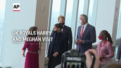 Harry, Meghan Visit Nyc Sites, Including Sept. 11 Memorial