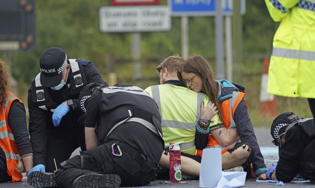 Protesters Target London’s Major Ring Road For 4th Time