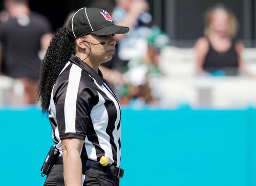 Maia Chaka Makes History As First Black Woman To Officiate An Nfl Game