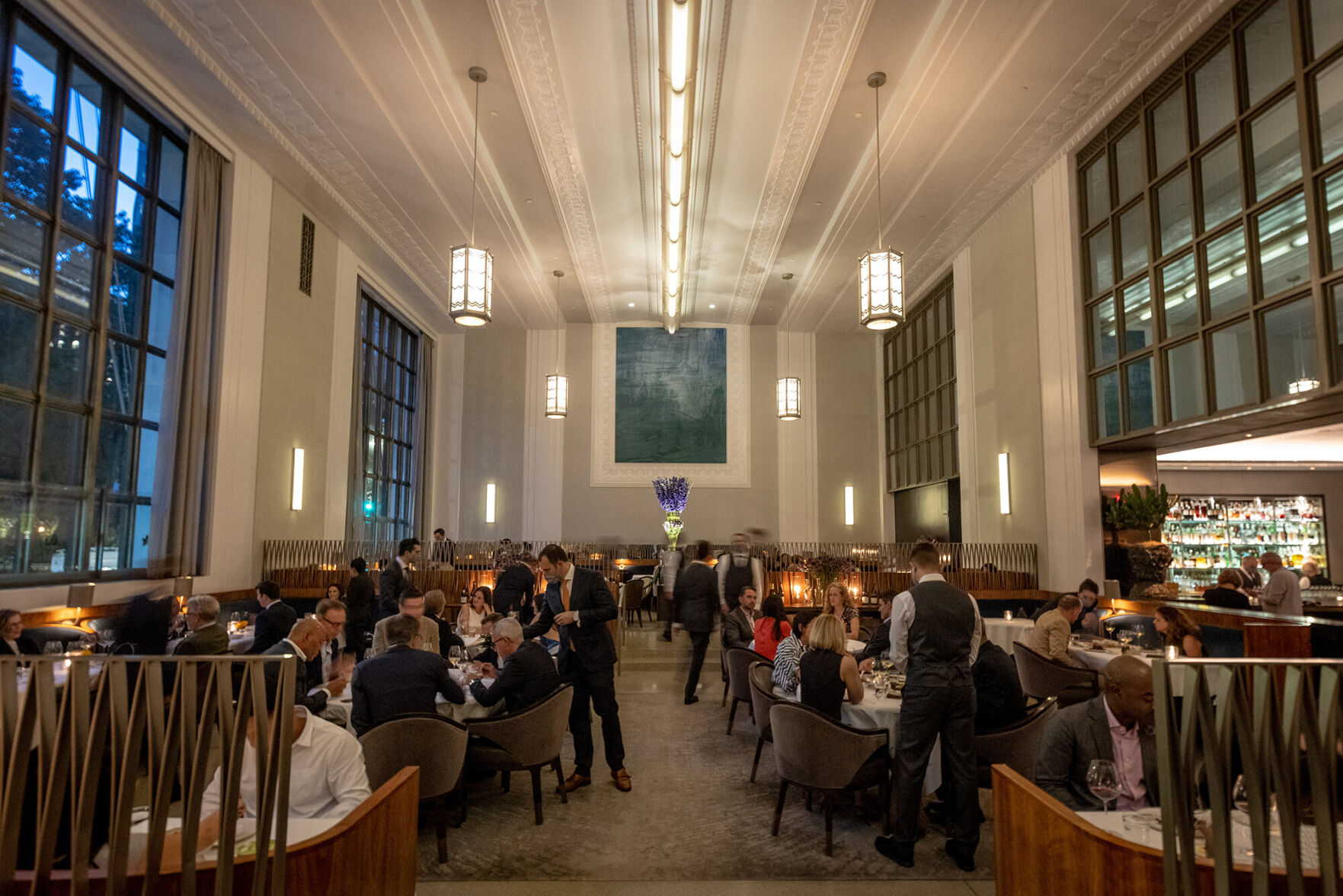 <p>Chef Daniel Humm and his staff have faced some scathing reviews of his new restaurant Eleven Madison Park seen here on June 10.</p>