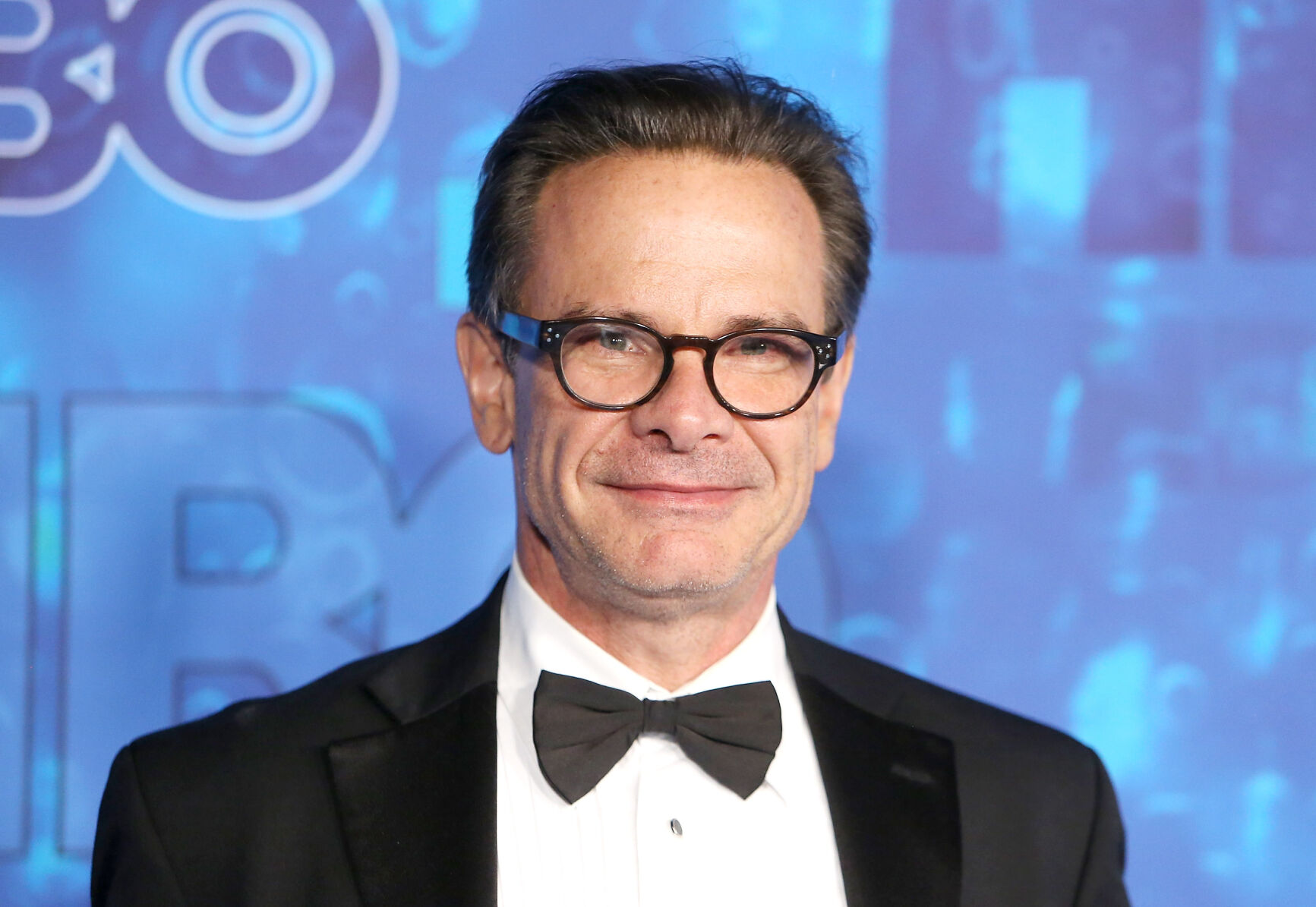 <p>Peter Scolari arrives at HBO's Post Emmy Awards reception held at The Plaza at the Pacific Design Center on Sept. 18, 2016, in Los Angeles, California.</p>