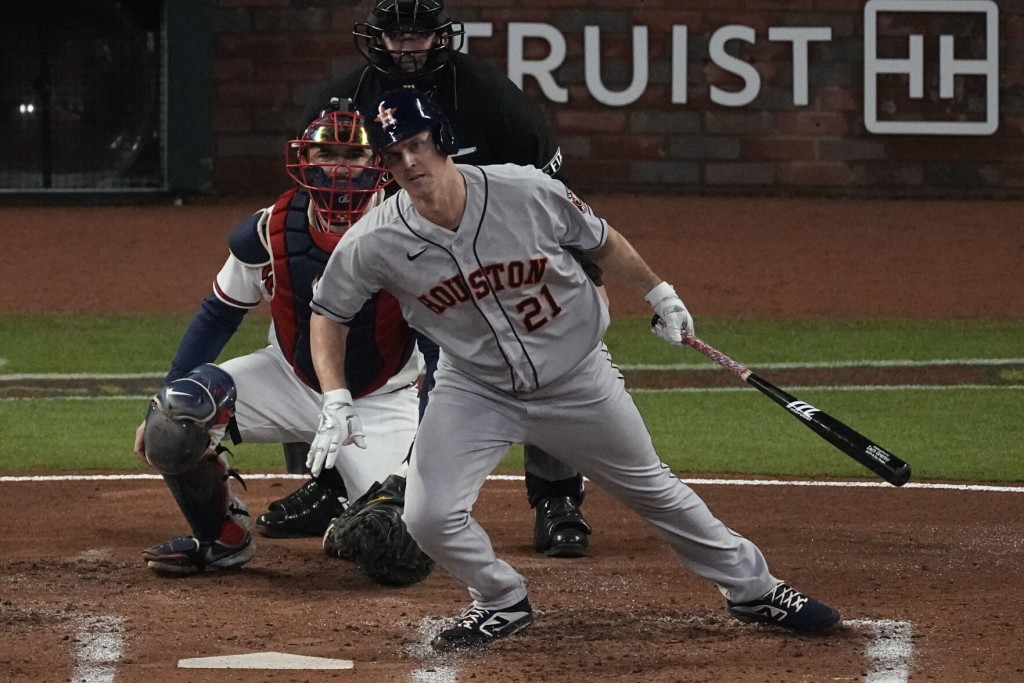 Photos: Astros Still Alive, Beat Braves 9 5; World Series Moves To Houston