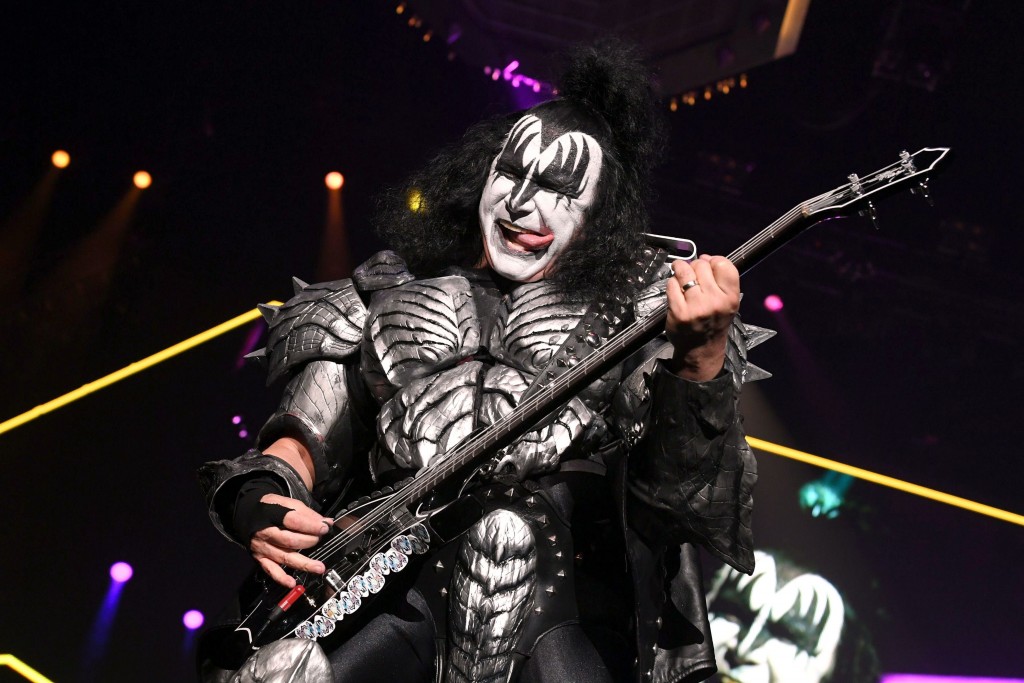 When Gene Simmons Isn’t Performing With Kiss, You Can Find Him Painting