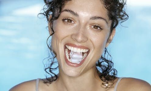 Is Chewing On Ice Cubes Bad For Your Teeth?