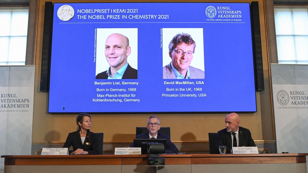 Nobel Prize In Chemistry Awarded For ‘simple’ Yet ‘ingenious’ Discovery