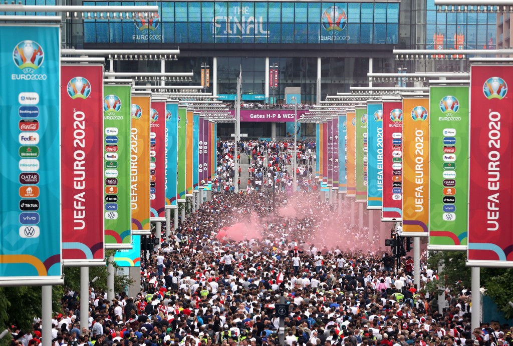 Uefa Hands English Fa Stadium Ban Following Euro 2020 Final Trouble