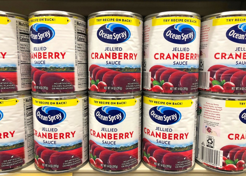 Here’s Why Ocean Spray Cranberry Sauce Labels Are Upside Down