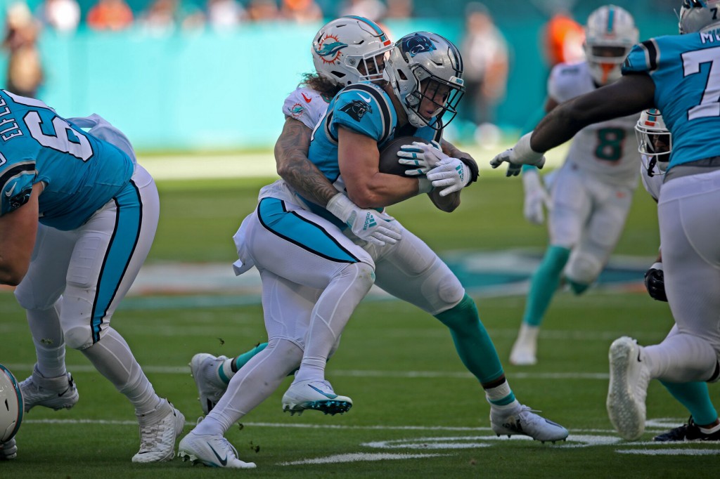 Carolina Panthers Running Back Christian Mccaffrey To Miss The Remainder Of The Season