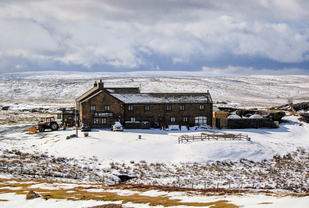 Dozens Of Customers Are Stuck In England’s Highest Pub After Being Cut Off By A Blizzard