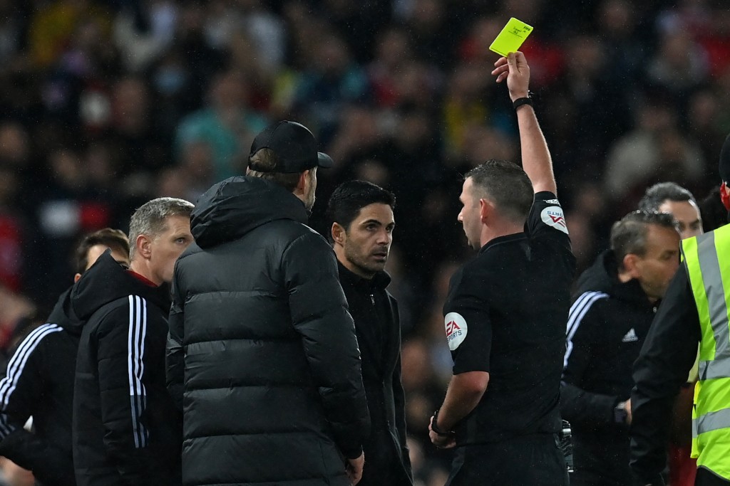 Arsenal Boss Mikel Arteta Explains Fiery Clash With Jurgen Klopp During Defeat To Liverpool
