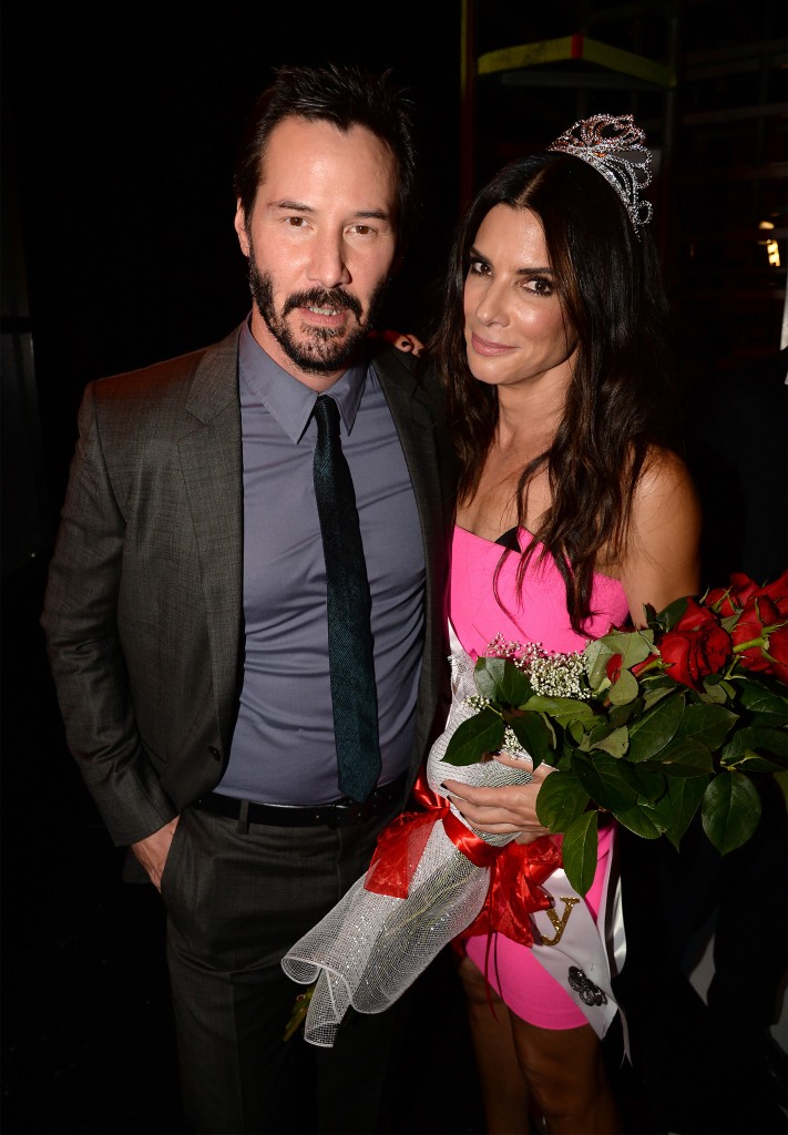 Sandra Bullock’s Idea For An On Screen Reunion With Keanu Reeves Is Pure Excellence