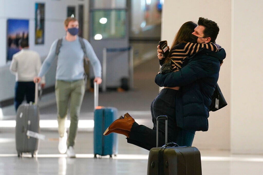Watch Families Reunite At The Airport After Us Lifts Travel Ban