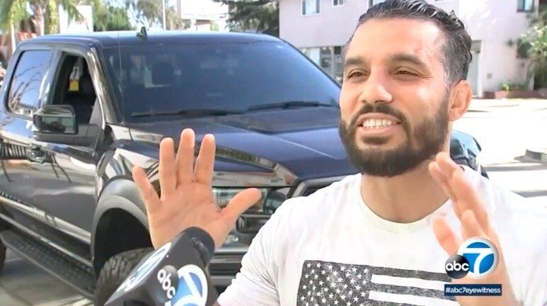 Dwayne ‘the Rock’ Johnson Gives His Own Custom Truck To Navy Veteran In Viral Video