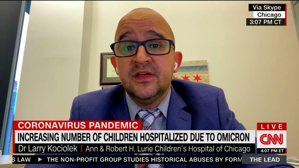 Child Hospitalizations Are Surging In This Chicago Hospital. Only One Of The Young Patients Was Fully Vaccinated, Doctor Says