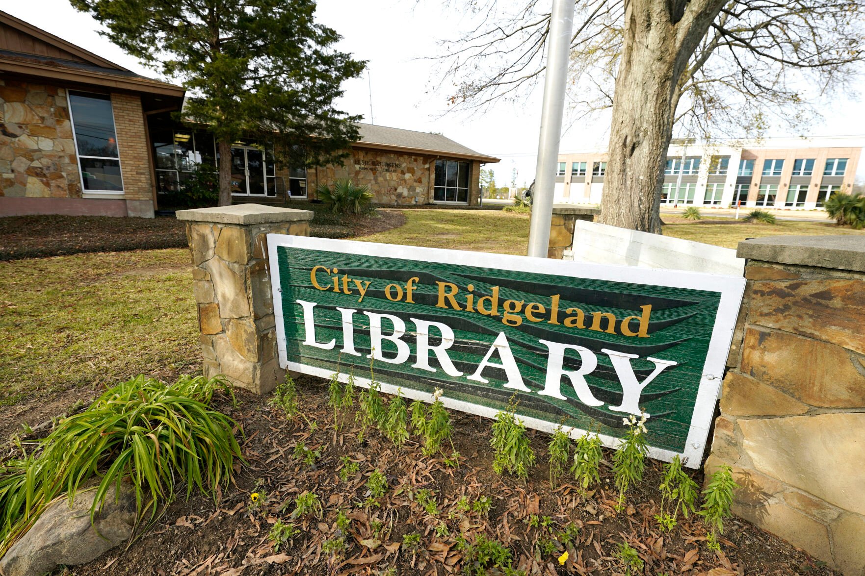 <p>The executive director of the Madison County Library System, says Ridgeland, Miss., Mayor Gene McGee is withholding 0,000 from his city's library because LGBTQ genre books are on the shelves of the city's library, photographed Thursday, Jan. 27, 2022. </p>