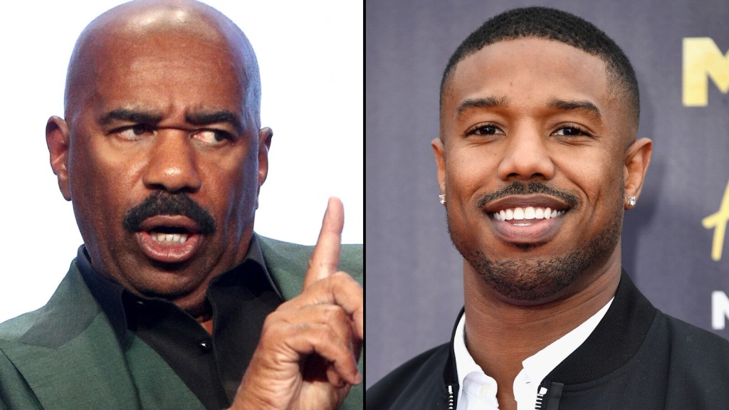 Steve Harvey ‘uncomfortable’ With Michael B. Jordan And Lori Harvey’s Pda