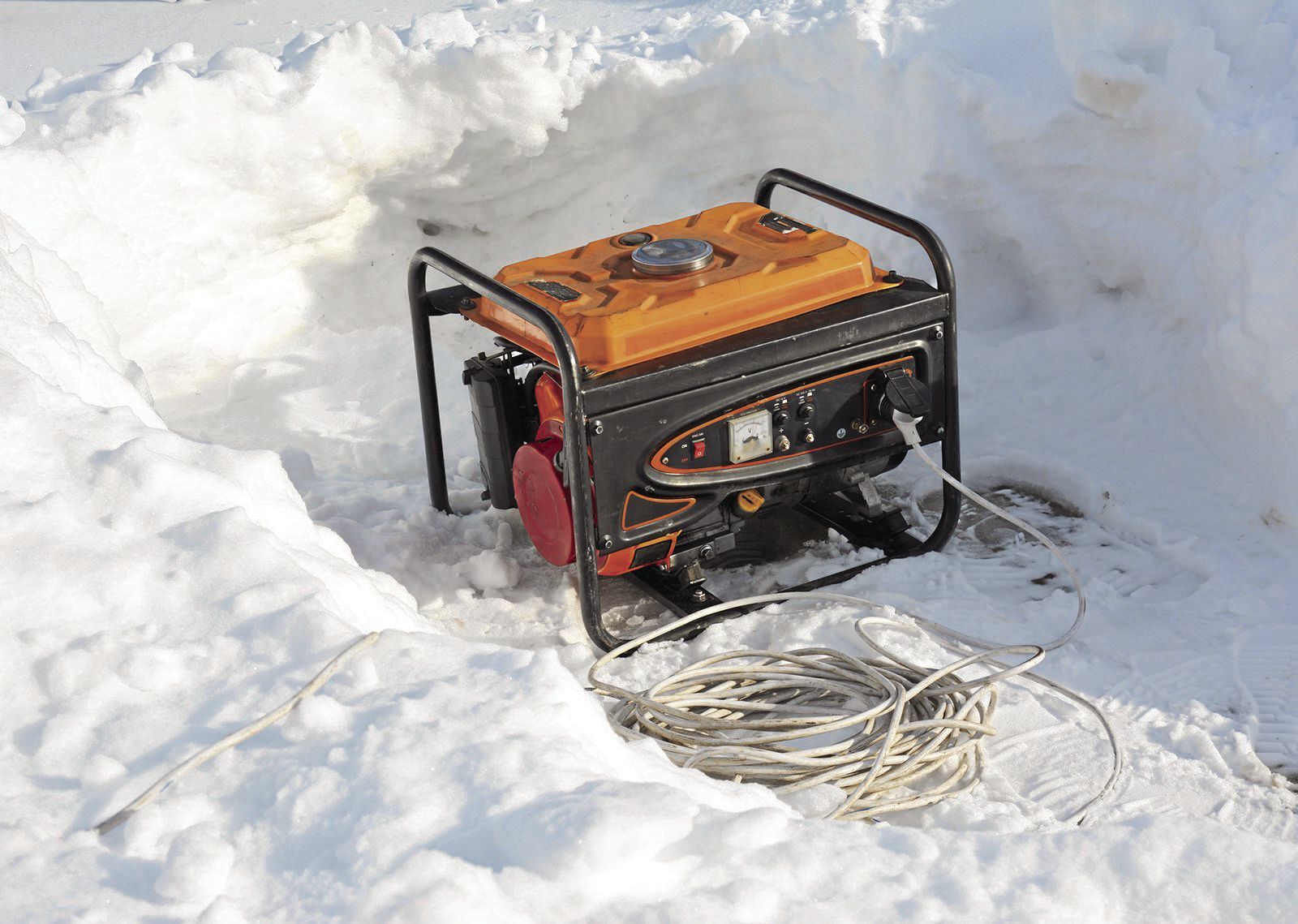 <p>If you have a generator, never run it inside your home or garage. Carbon monoxide fumes can build up and become deadly.</p>