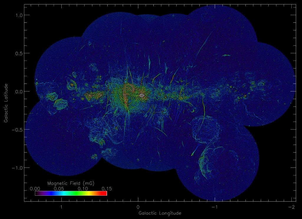 Hundreds Of Mysterious Strands Found At The Heart Of The Milky Way